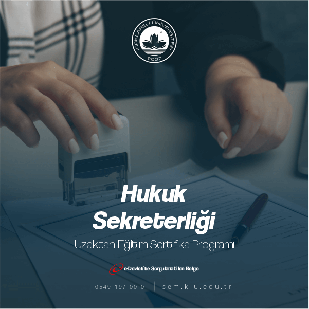 Hukuk sekreterleri, icra takibi ve yazışma, dosyalama ve arşivleme, ikram ve protokol, toplantı ve seyahat organizasyonu yapan, iletişimi kuran, evrak, kıymetli evrak ve büro dava işlemlerini kendi başına ve belirli bir süre içerisinde yapma bilgi ve becerisine sahip nitelikli kişidir.