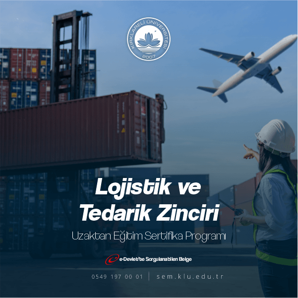 Lojistik Ve Tedarik Zinciri Sertifikal E Itim Program