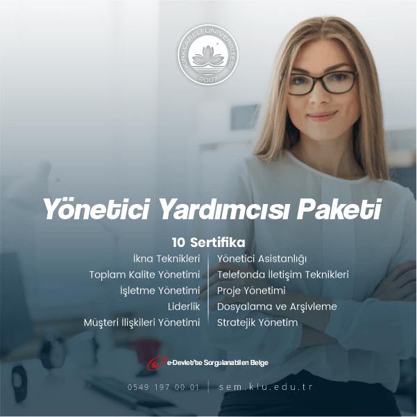 10 Sertifikalı Üniversite Onaylı Kişisel Gelişim Sertifikalı Eğitim Programı