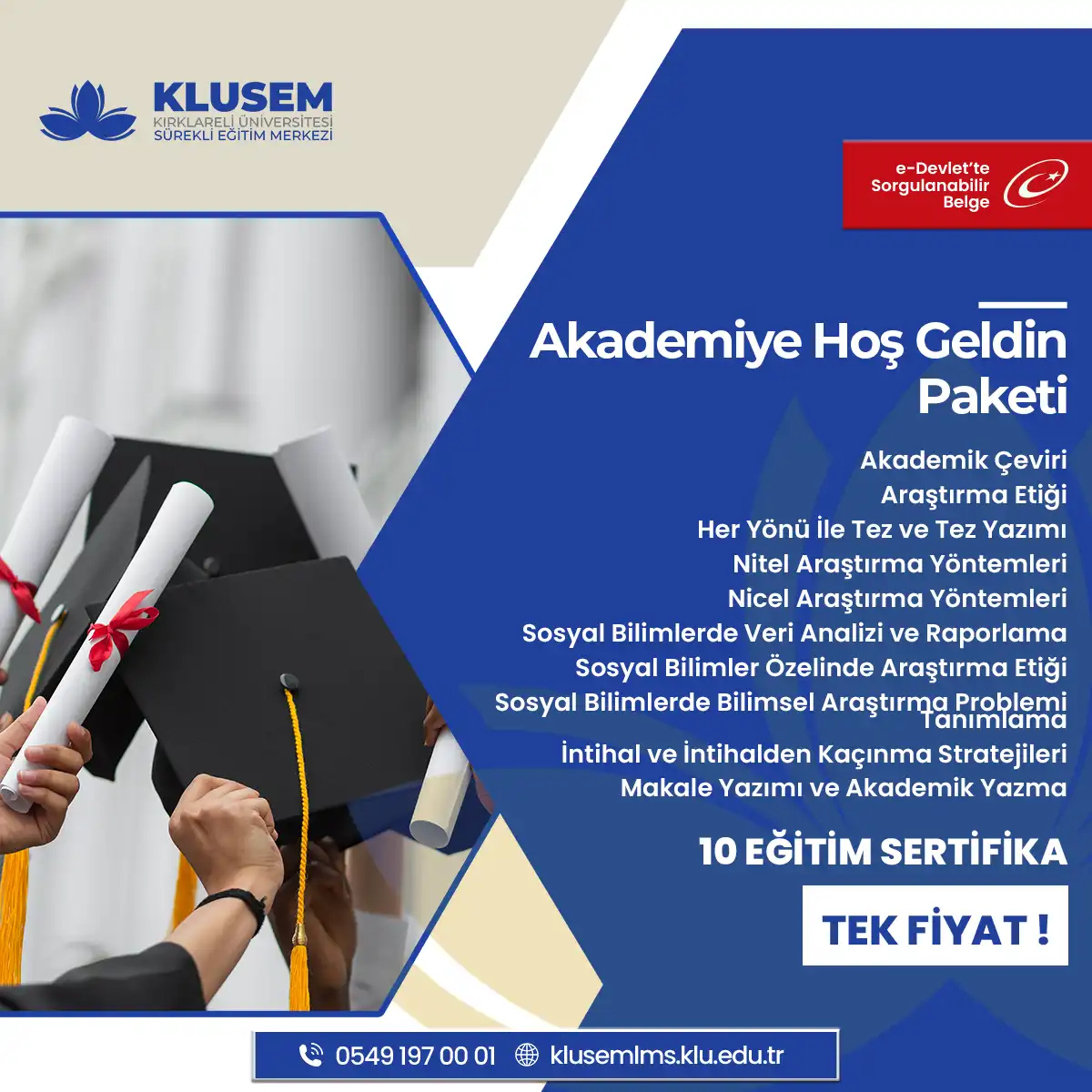 Akademiye Hoş Geldin Paketi  Sertifika Programları