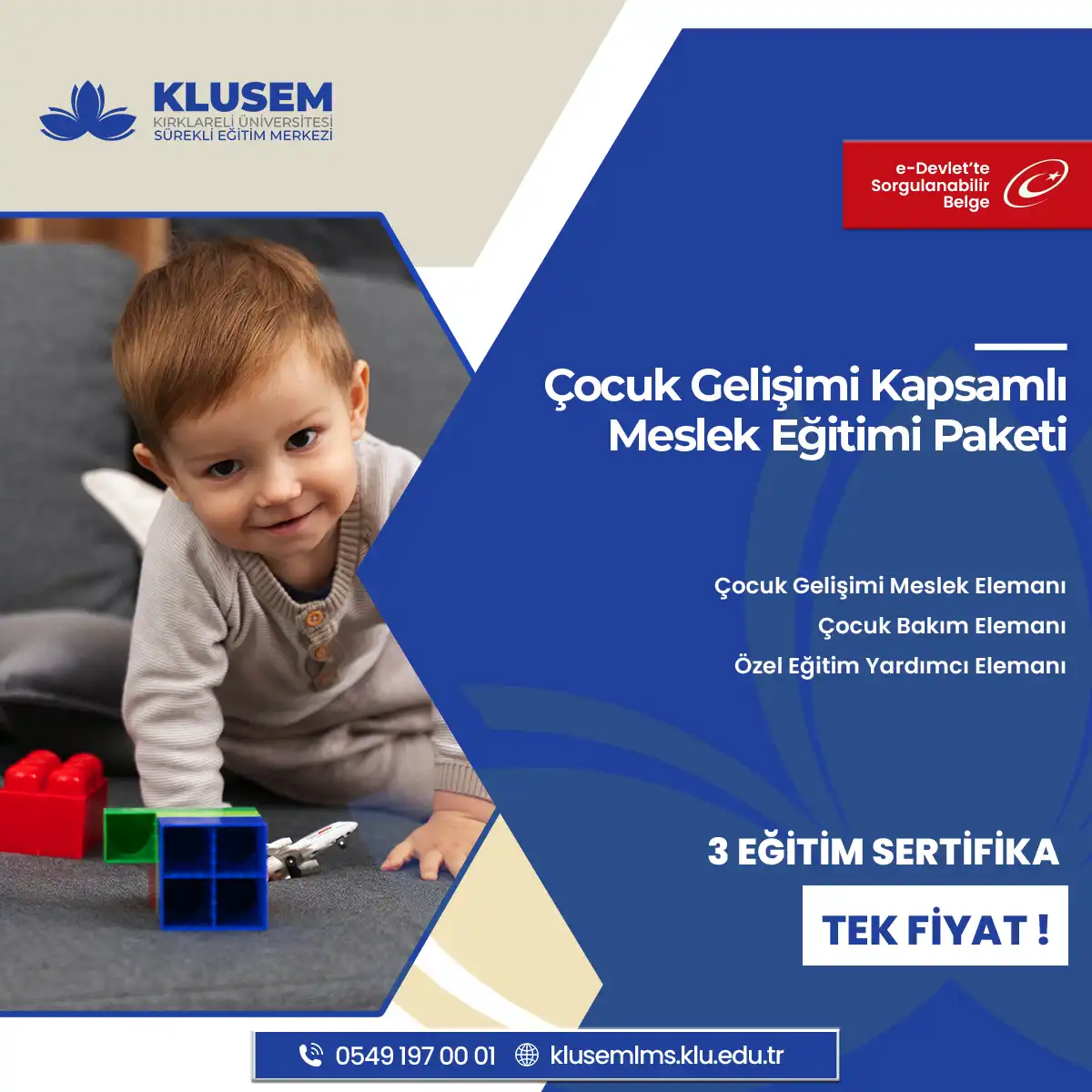 Çocuk Gelişimi Kapsamlı Meslek Eğitimi Paketi