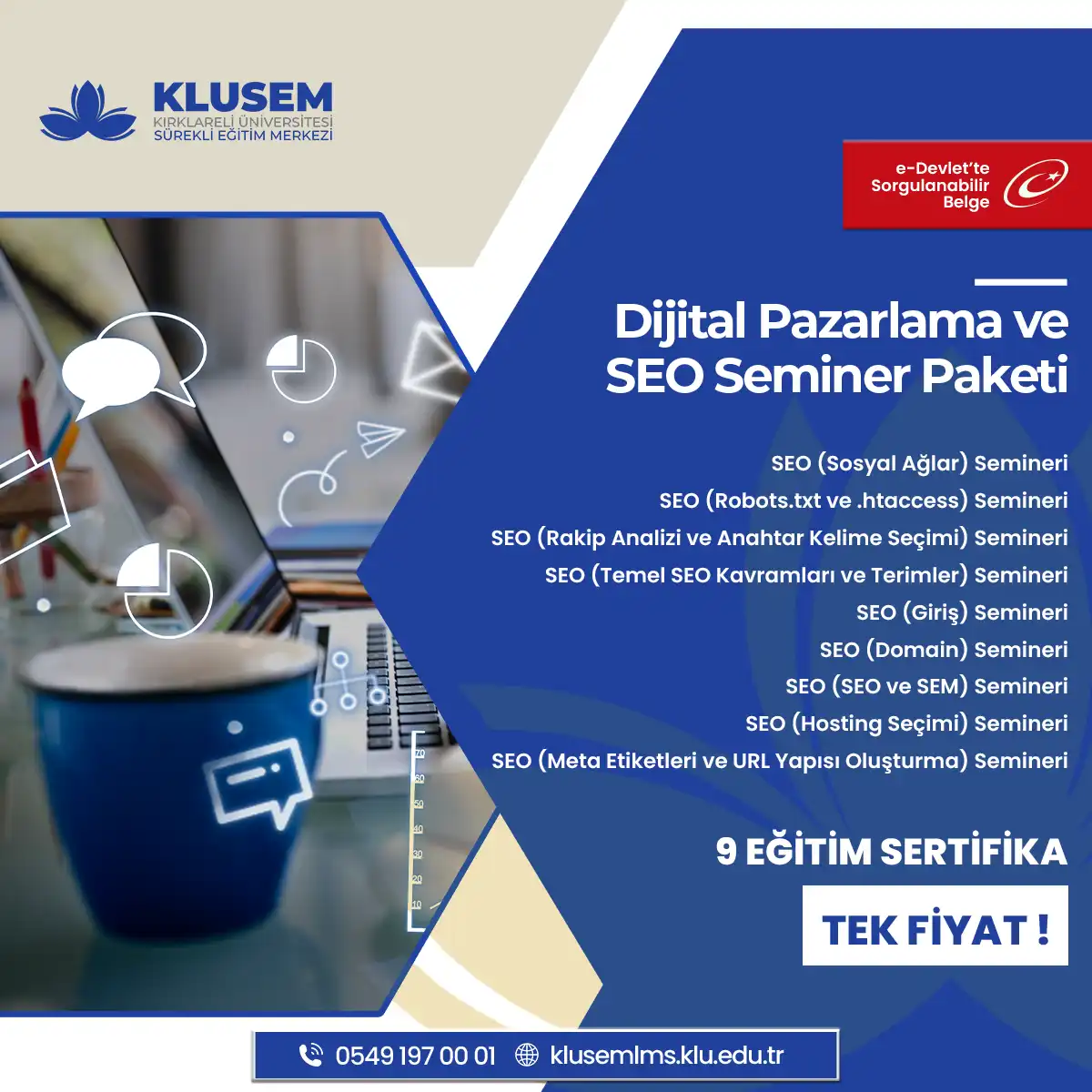 Dijital Pazarlama Ve SEO Seminer Paketi