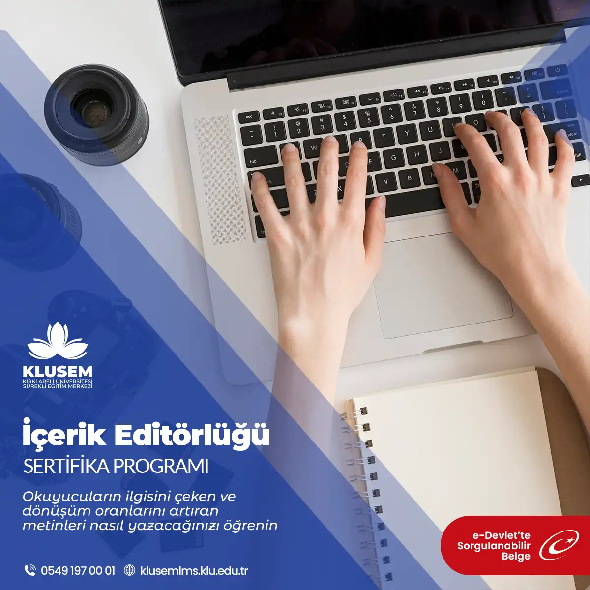 İçerik Editörlüğü Eğitimi Sertifika Programı