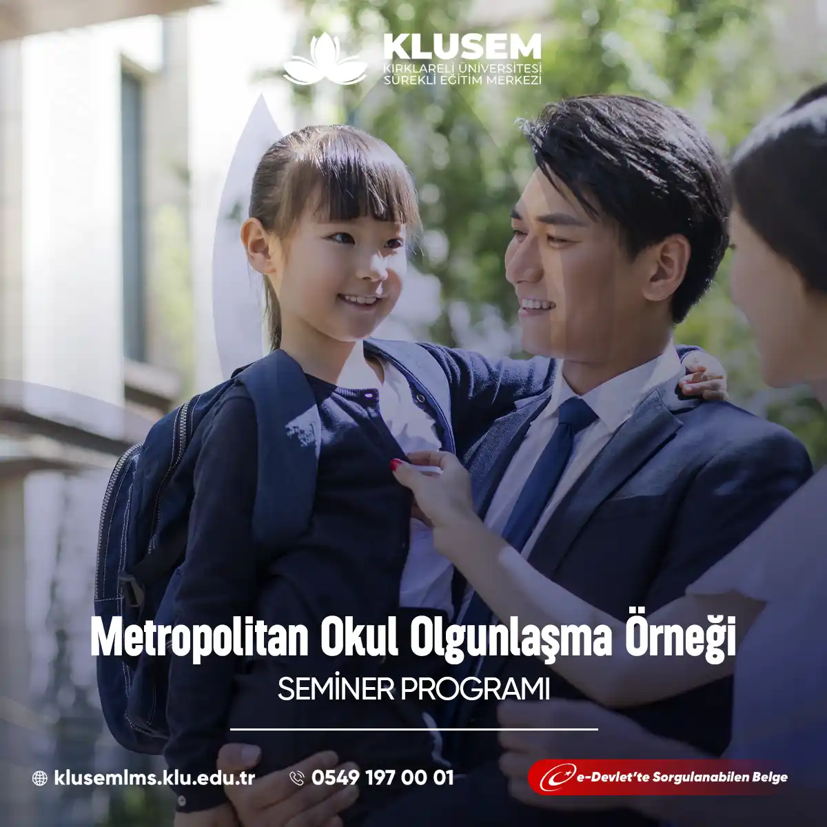 Metropolitan Okul Olgunlaşma Örneği Semineri