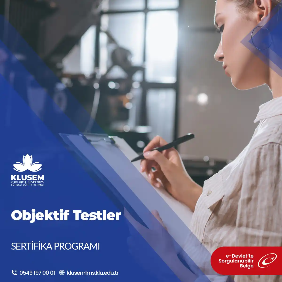 Objektif Testler Eğitimi Sertifika Programı