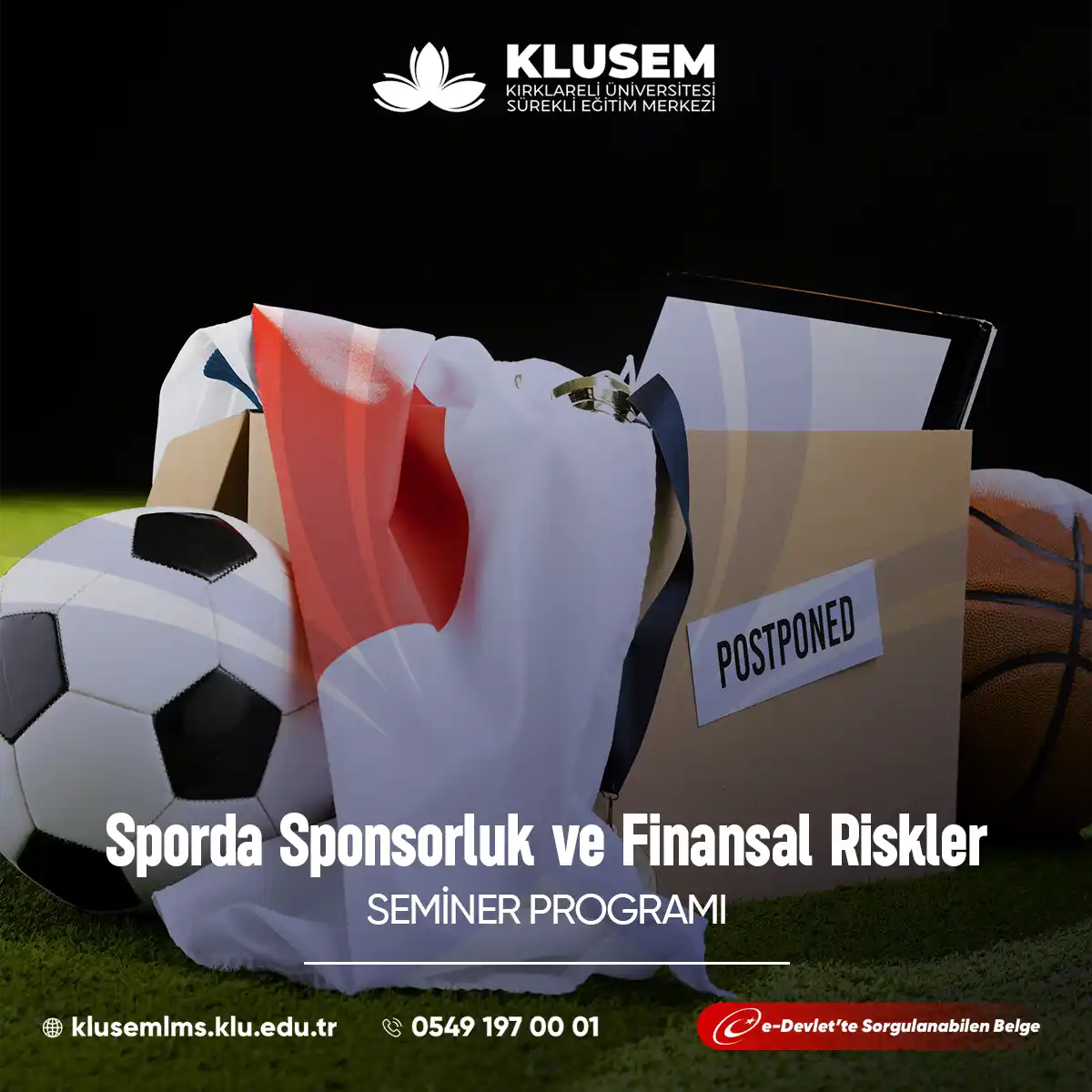 Sporda Sponsorluk ve Finansal Riskler Semineri