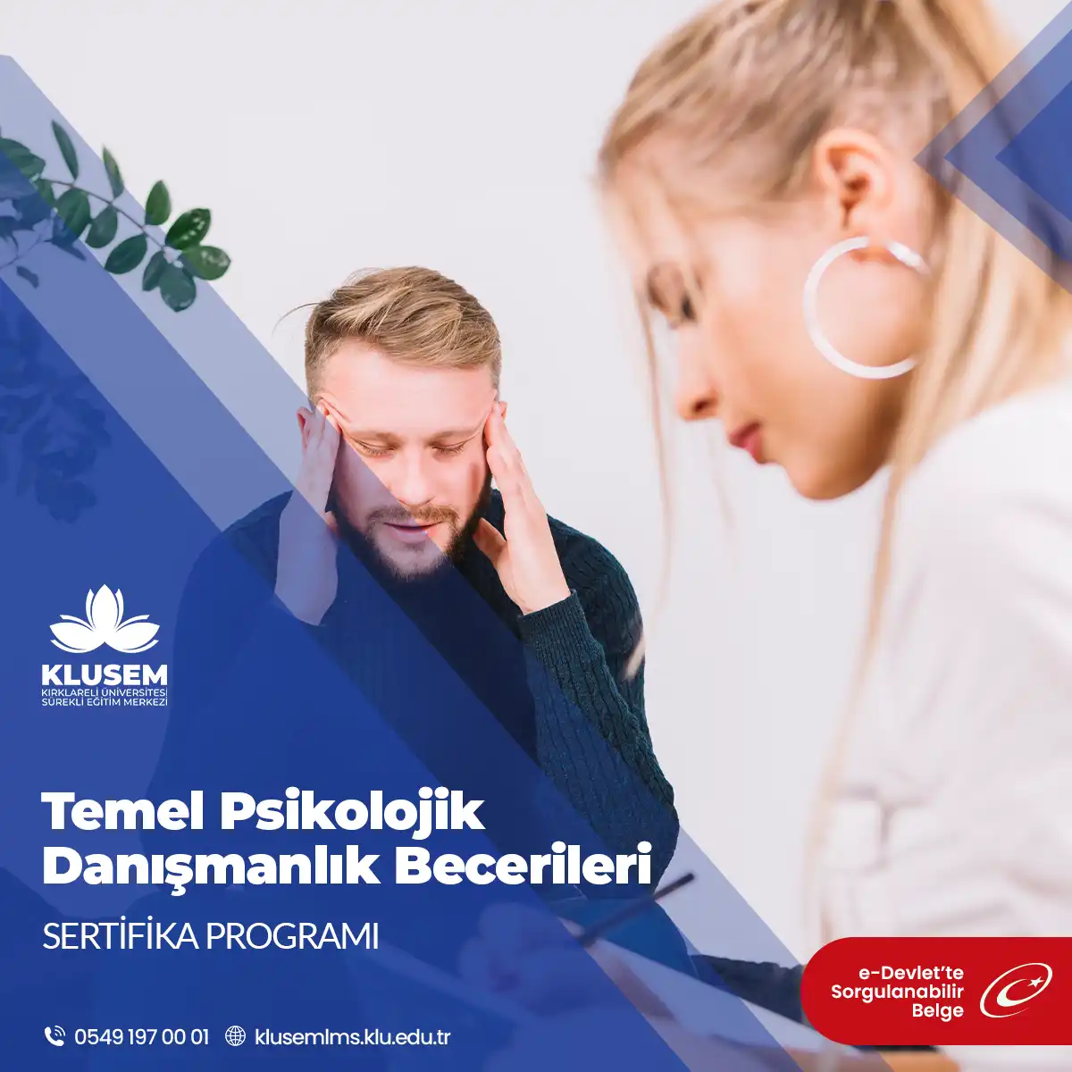 Temel Psikolojik Danışmanlık Becerileri Eğitimi Sertifika Programı