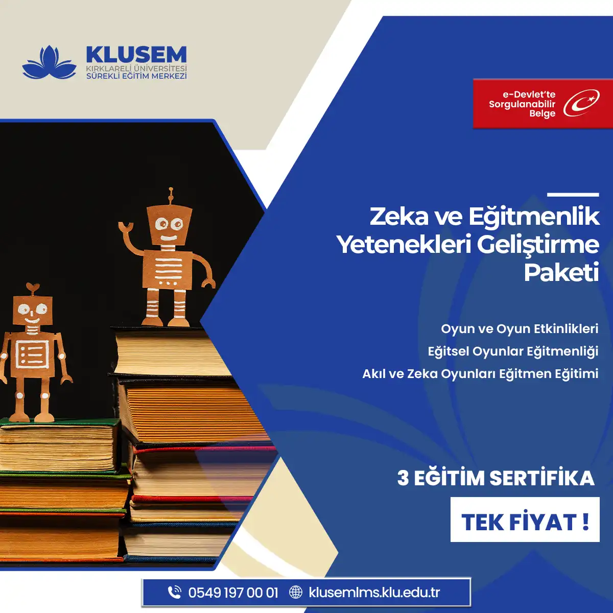Zeka ve Eğitmenlik Yetenekleri Geliştirme Paketi