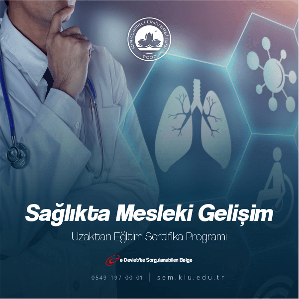 Sağlık Çalışanlarına Özel Mesleki Gelişim Sertifikalı Eğitim Programı