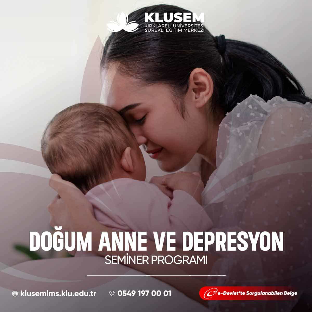 Doğum Anne ve Depresyon Semineri