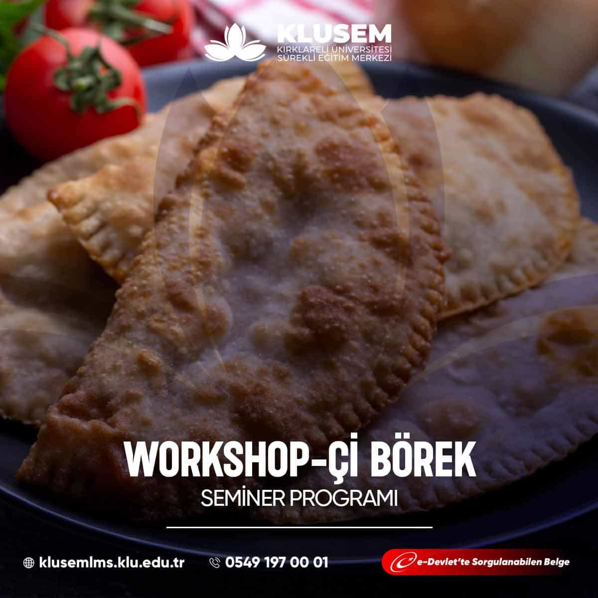 Workshop - Çi Börek Semineri