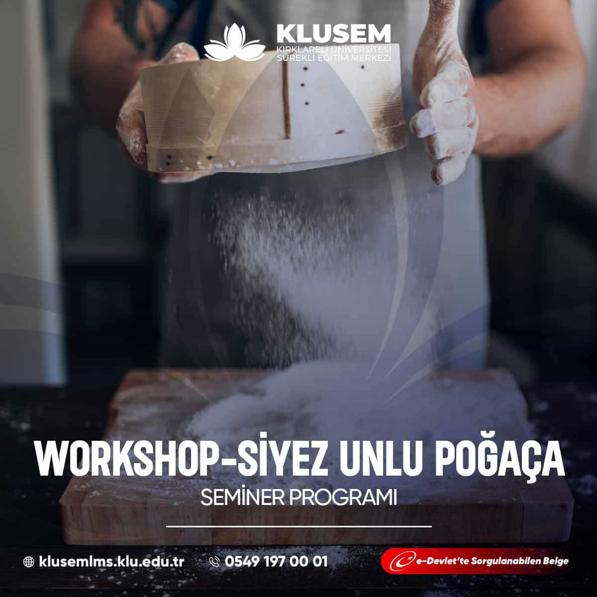 Workshop - Siyez Unlu Poğaça Semineri