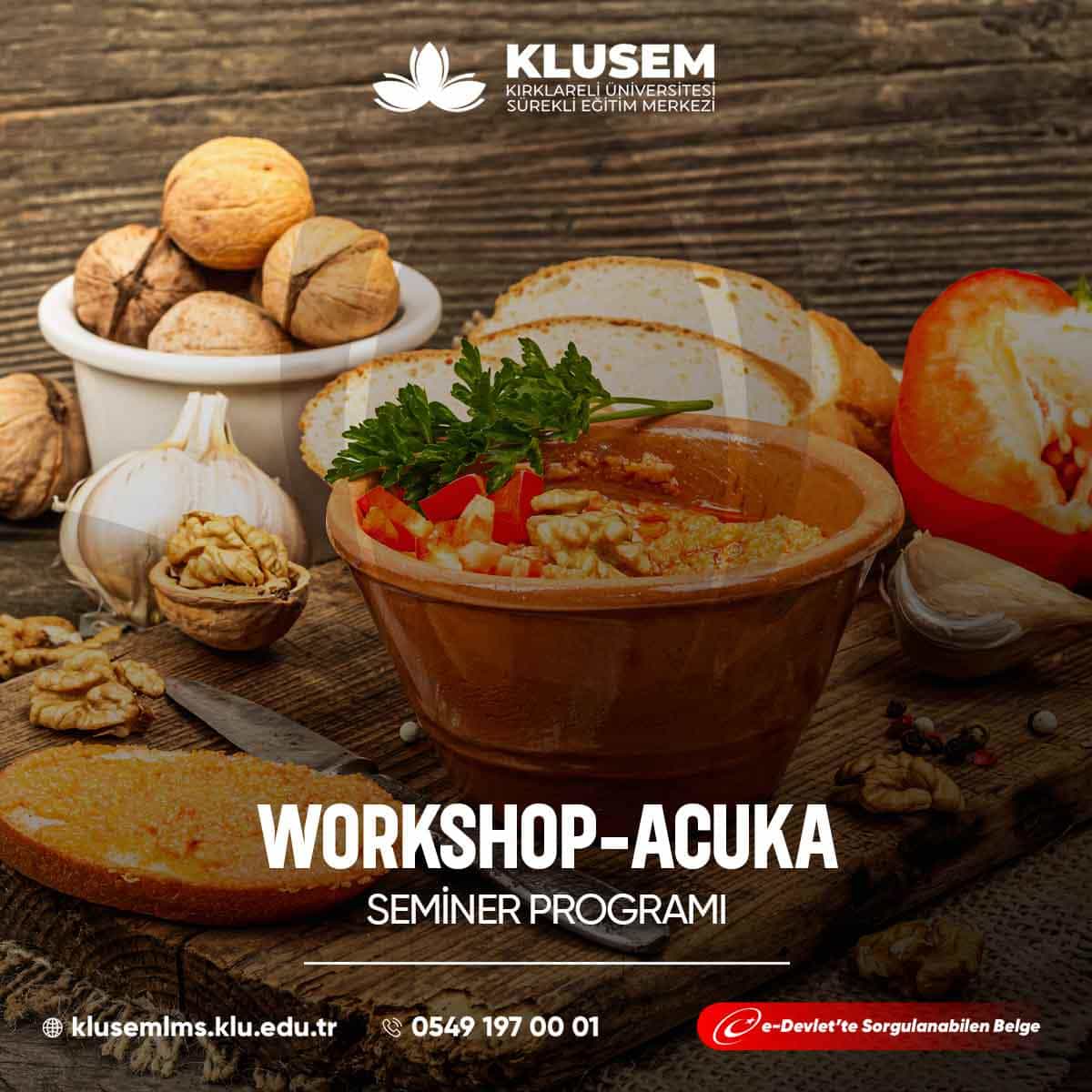 Workshop - Acuka Semineri
