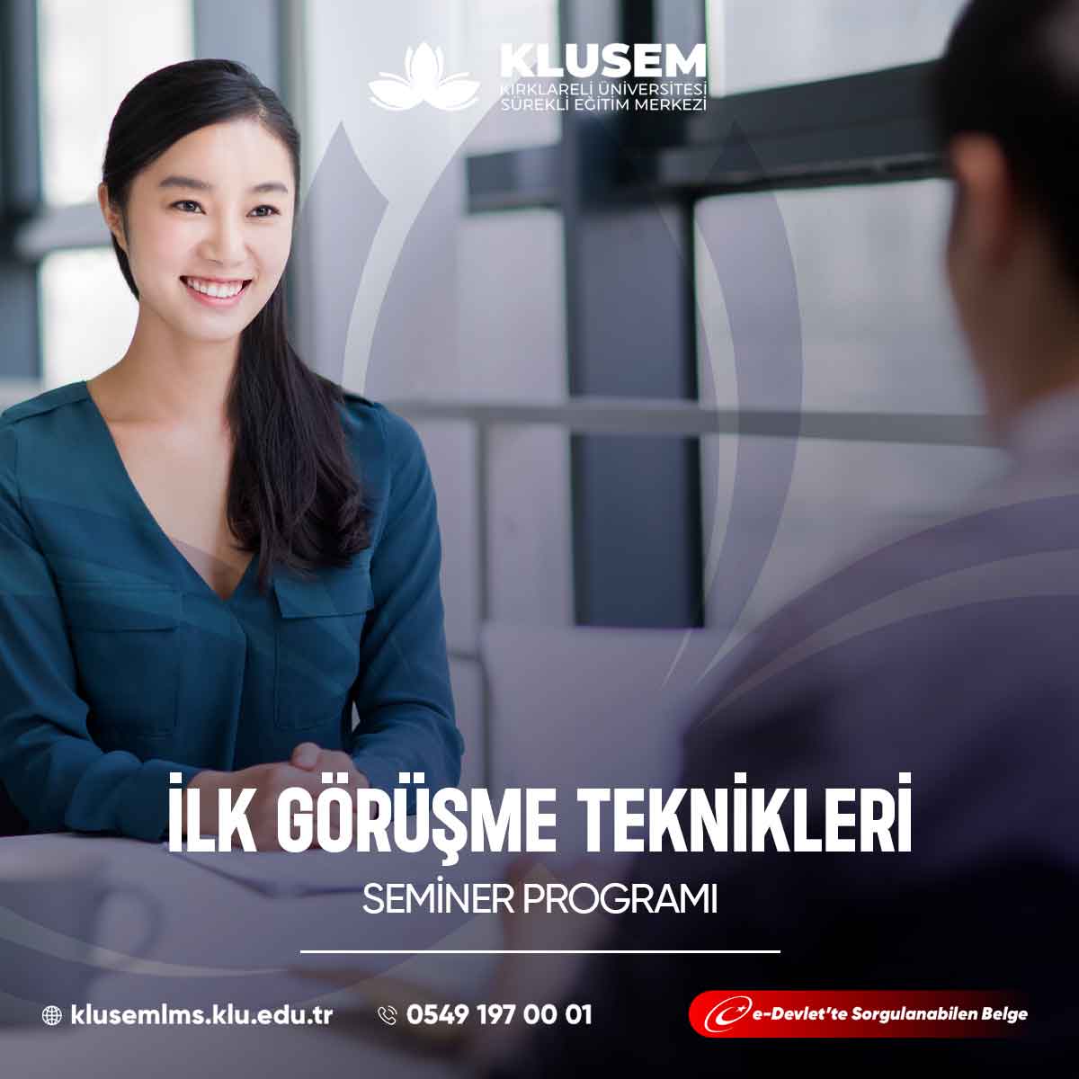 İlk Görüşme Teknikleri Semineri