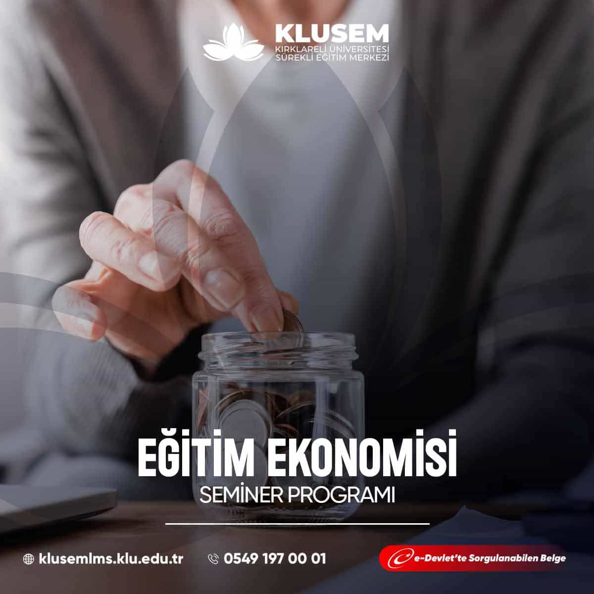 Eğitim Ekonomisi Semineri