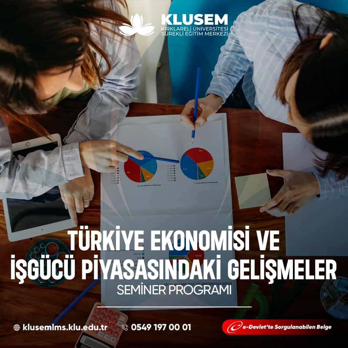 Türkiye ekonomisi, dinamik bir işgücü piyasasıyla karakterize edilir. Son yıllarda Türkiye'de işgücü piyasasında önemli değişiklikler yaşanmıştır.