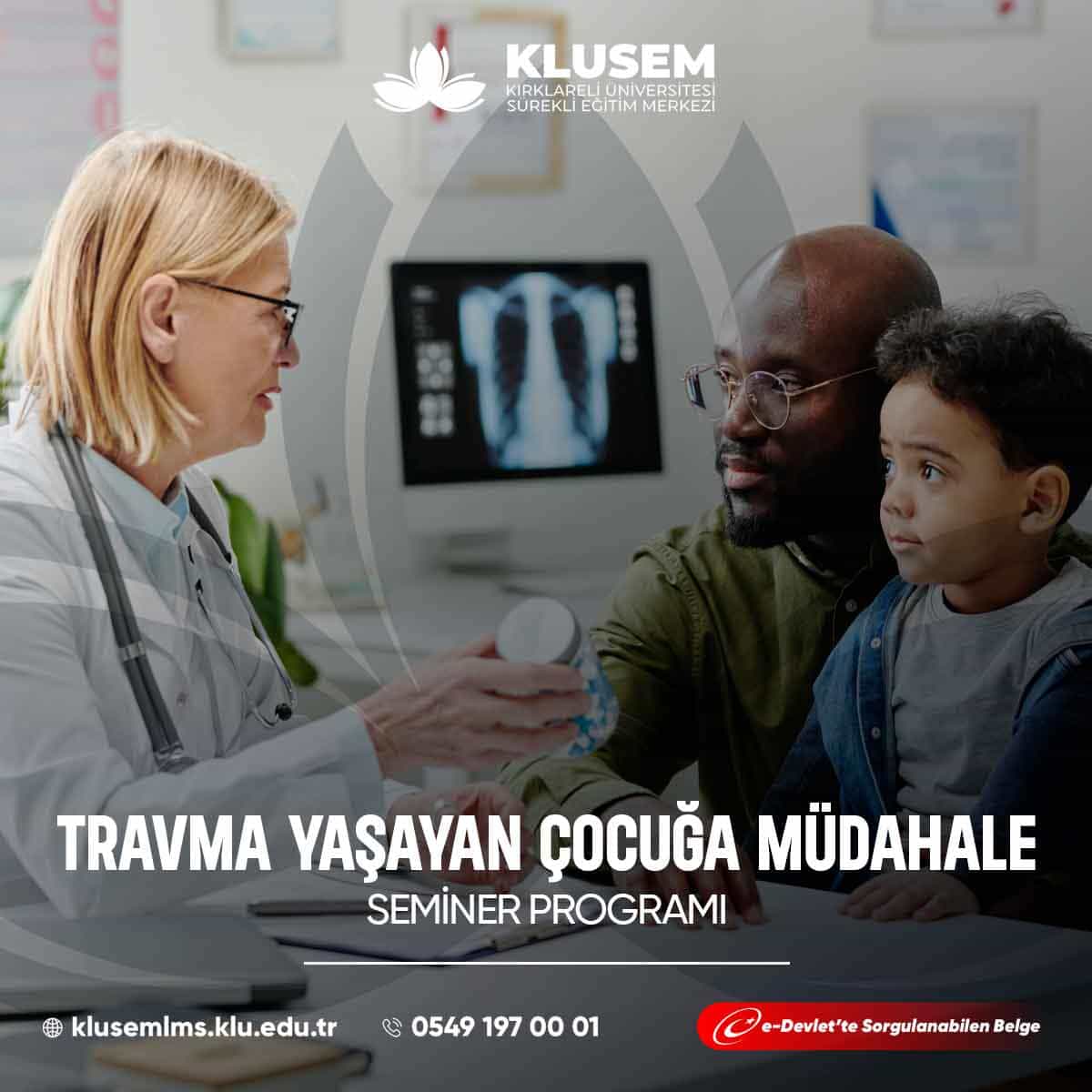 Travma Yaşayan Çocuğa Müdahale Semineri