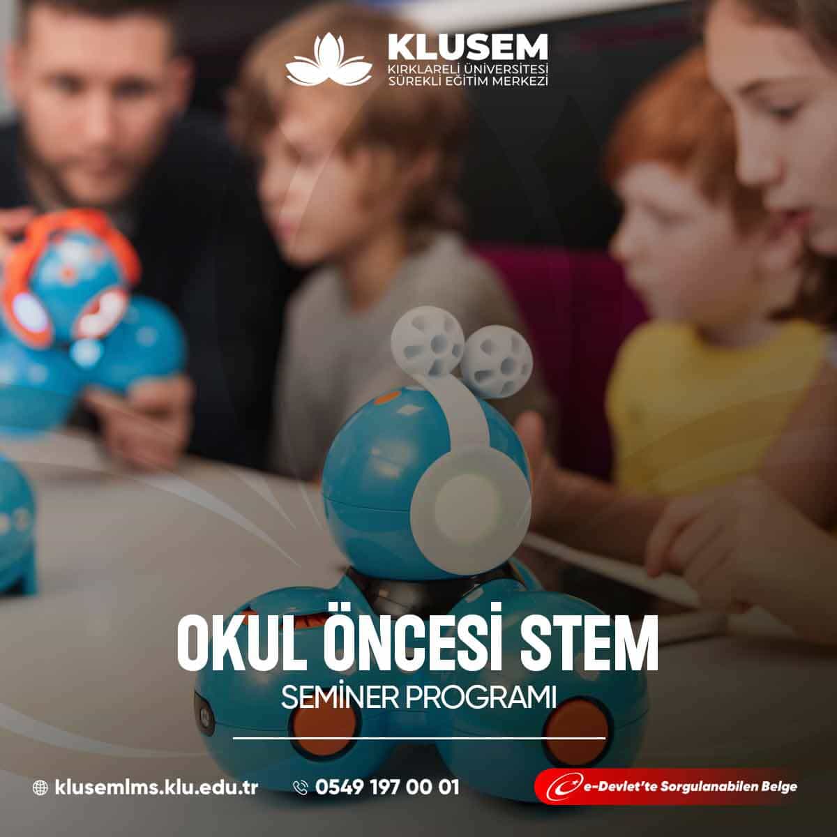 Okul Öncesi STEM, çocuklara fen bilimleri, teknoloji, mühendislik ve matematik alanlarında bilgi ve beceriler kazandırmayı amaçlayan bir eğitim yaklaşımıdır. 
