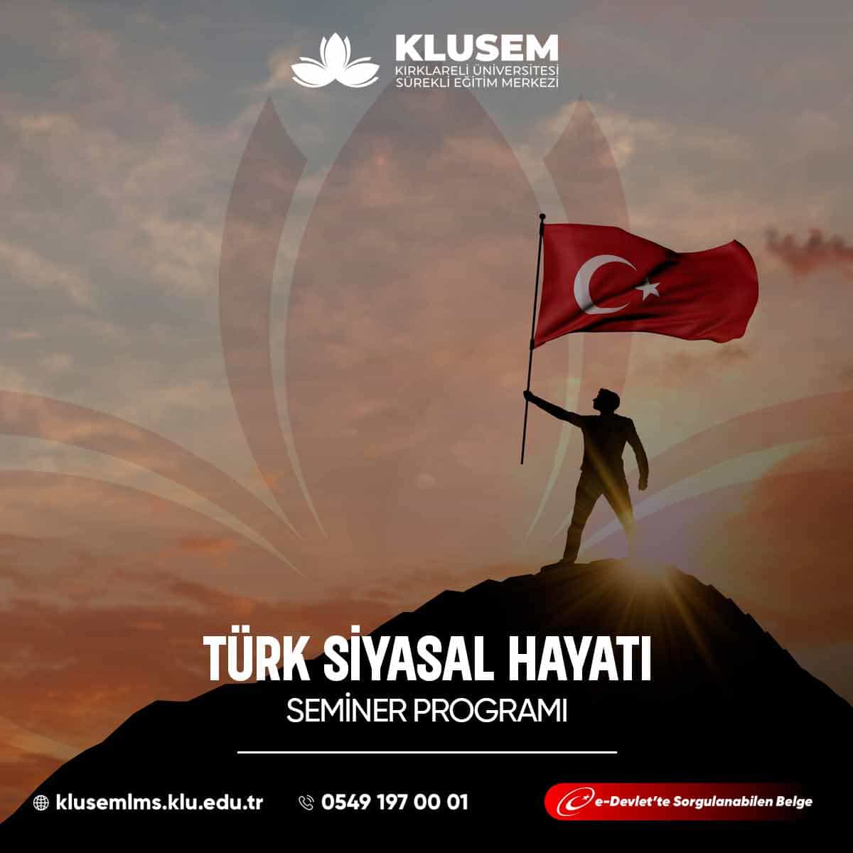 Türk Siyasal Hayatı Semineri