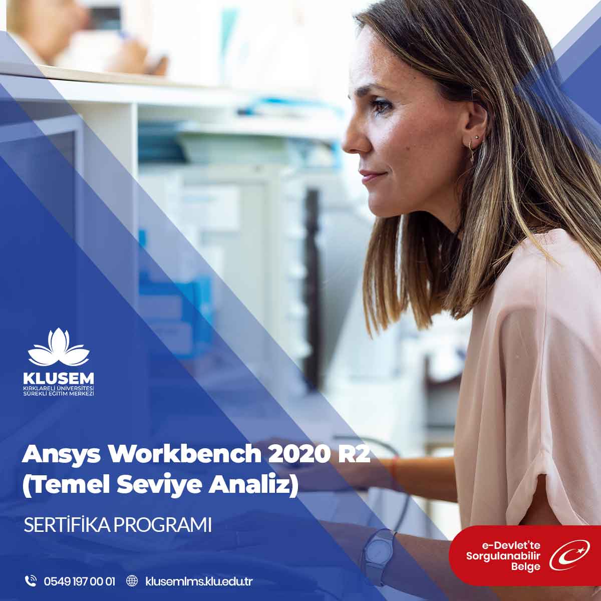 Ansys Workbench R2 ;Temel Seviye Analiz Eğitimi Sertifika Programı