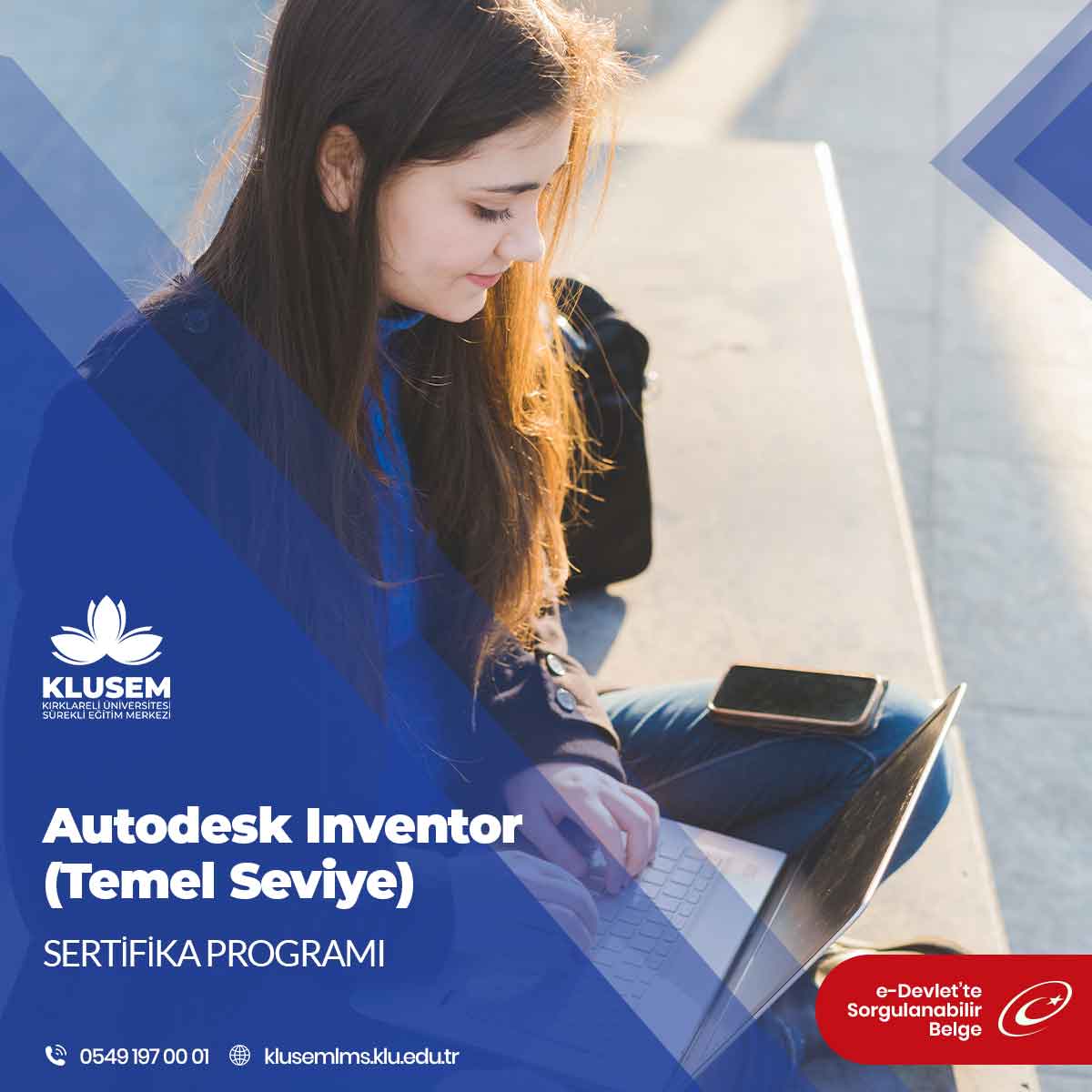 Autodesk Inventor Temel seviye Eğitimi Sertifika Programı