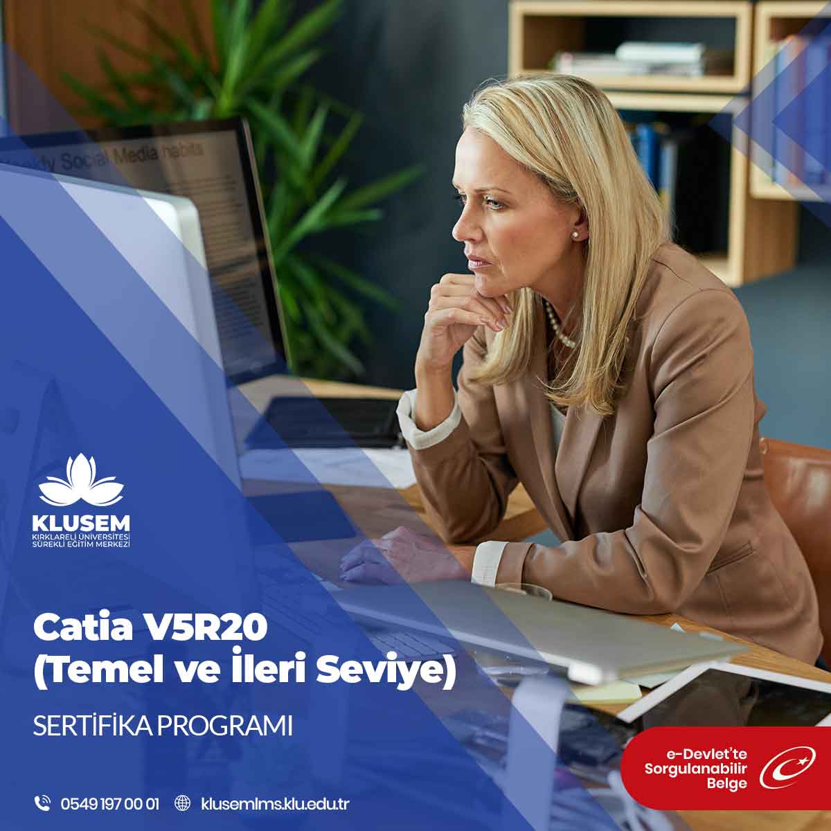 Catia V5R20 Temel ve ileri seviye Eğitimi Sertifika Programı