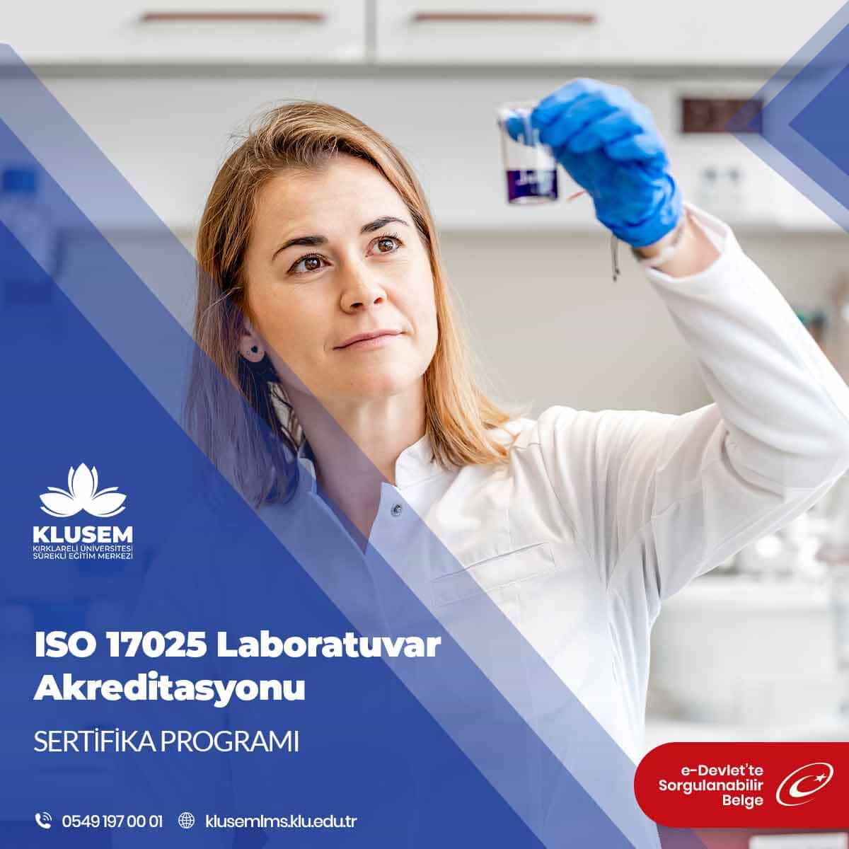 ISO 17025 Laboratuvar Akreditasyonu Sertifika Programı