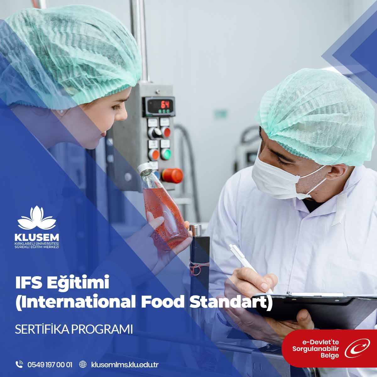 IFS standardı, gıda güvenliğinin ve üreticilerin kalite düzeylerinin eşit kontrolüne yaramaktadır.